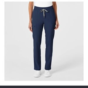 Wink Renew Women’s Modern Fit Cargo Scrub Pants Navy Size M